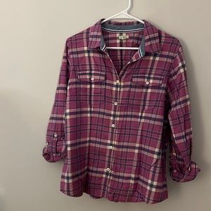 LL Bean flannel